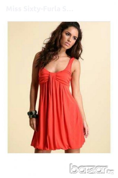 MISS SIXTY-нова оранжева рокля Мис Сиксти-L размер, снимка 1