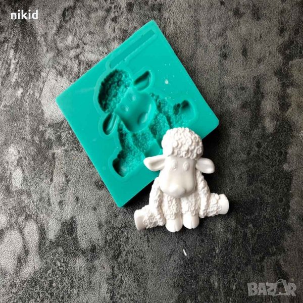 Сладко агънце агне силиконов молд форма декорация фондан торта бисквитки украса , снимка 1
