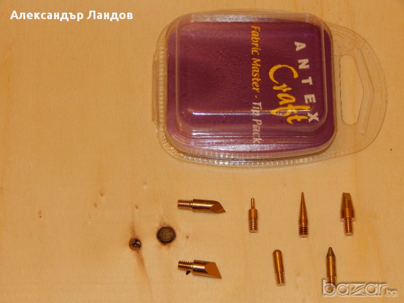 Накрайници за пирографи - 7 броя Англия, снимка 1