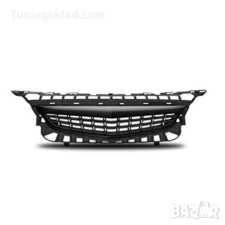 Решетка без емблема OPEL ASTRA J (2009+) - черна, снимка 1