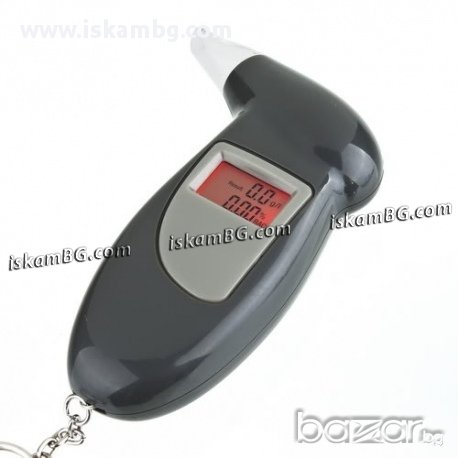 Дигитален алкохолен дрегер с мущук - код 0412, снимка 1