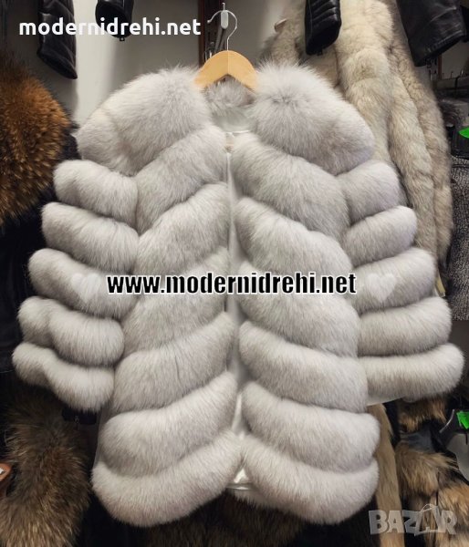 Дамско зимно палто от лисица код 044, снимка 1