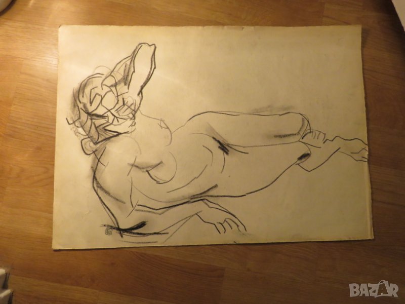 картина  Красотата на едно голо тяло, еротика  Елка Будинова  Найденова /1932г. - 2016г./ 18 + секс, снимка 1