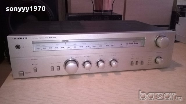 telefunken rr-100 stereo receiver-внос швеицария, снимка 1 - Ресийвъри, усилватели, смесителни пултове - 17052917