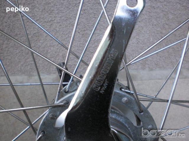 Продавам колела внос от Германия Оригинална Японска задна главина SHIMANO NEXUS INTER 4 с вътрешни с, снимка 5 - Части за велосипеди - 18717432