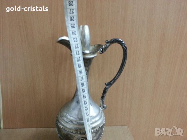 ретро посребрена кана , снимка 2 - Други ценни предмети - 22520280