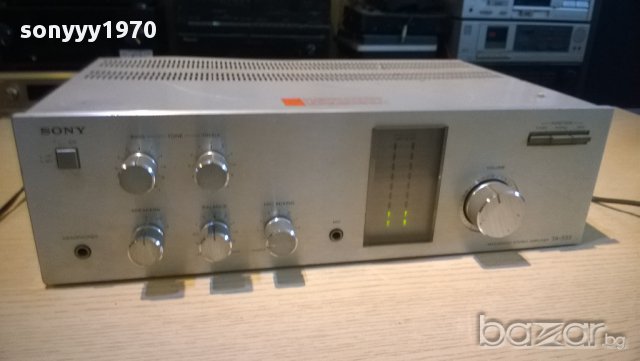 sony ta-333 integrated amplifier-180w-made in taiwan-внос швеицария, снимка 1 - Ресийвъри, усилватели, смесителни пултове - 10352710