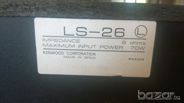 kenwood ls-26-2х70watt/8ohms-made in spain-2бр-внос швеицария, снимка 15 - Аудиосистеми - 8105951