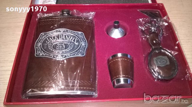 Jack daniels-Луксозен подаръчен комплект-24/18/4см