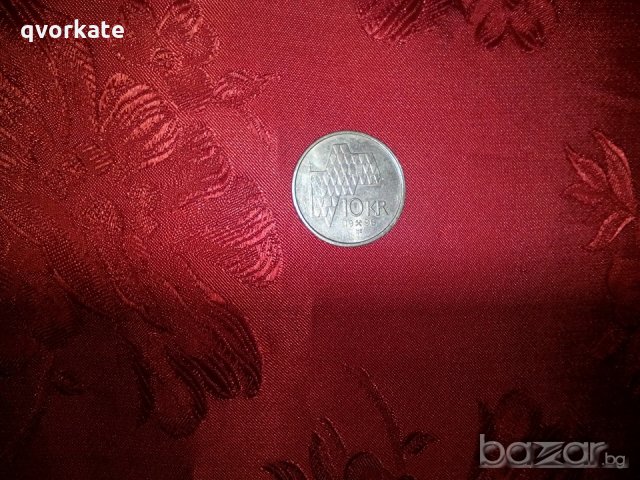 Монета от 10 крони от 1996г., снимка 2 - Нумизматика и бонистика - 20486702