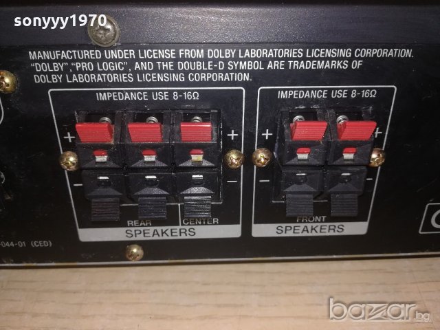 sony ta-ve100 amplifier-made in japan-внос швеция, снимка 12 - Ресийвъри, усилватели, смесителни пултове - 20361727