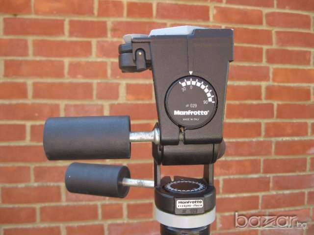 Manfrotto 029 глава за трипод 3D., снимка 10 - Чанти, стативи, аксесоари - 21184772