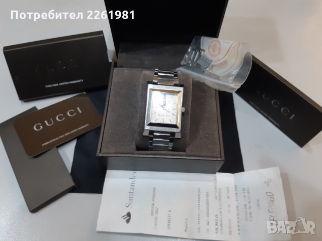 Продавам мъжки часовник gucci, снимка 1 - Мъжки - 25138766