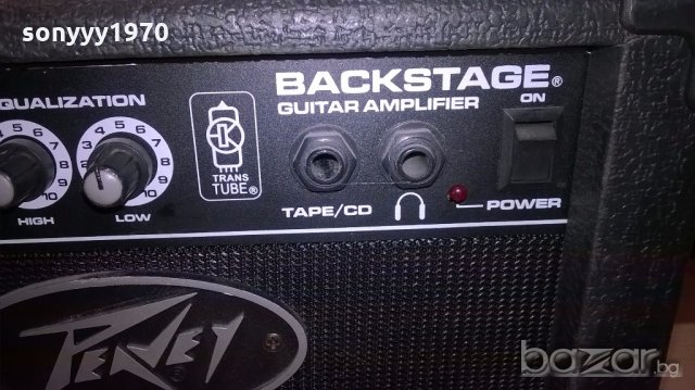 peavey backstage-guitar amplifier-30х30х18см-внос англия, снимка 8 - Ресийвъри, усилватели, смесителни пултове - 19576059