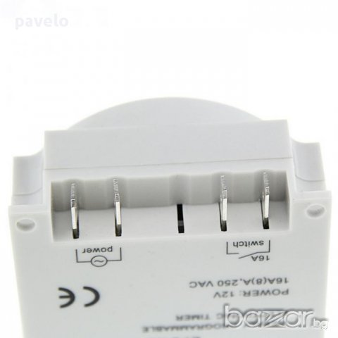 Електронен таймер12V, 24V, 110V, 220V/16А, снимка 3 - Други инструменти - 16912649