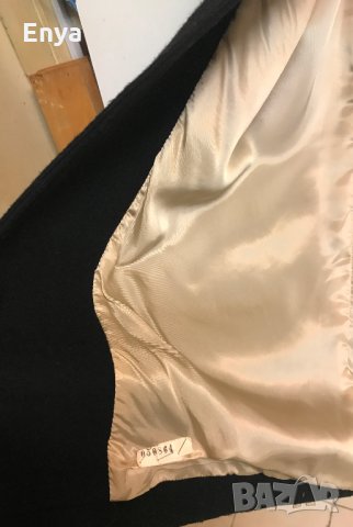 Мъжко дълго палто от вълнен плат за висок мъж, снимка 6 - Палта - 24010083