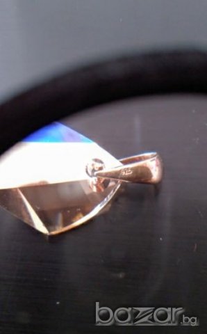 Колие Сваровски, снимка 2 - Колиета, медальони, синджири - 20736488