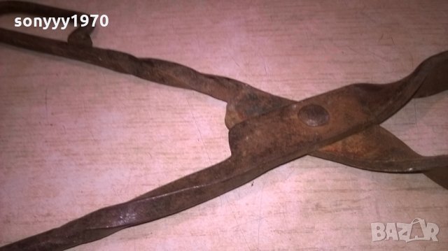изковани в огъня-38см-ковашки клещи-внос швеция, снимка 18 - Клещи - 25408913