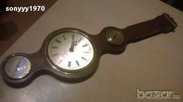 Ретро хидро/барометър/часовник-60/17см-внос швеицария