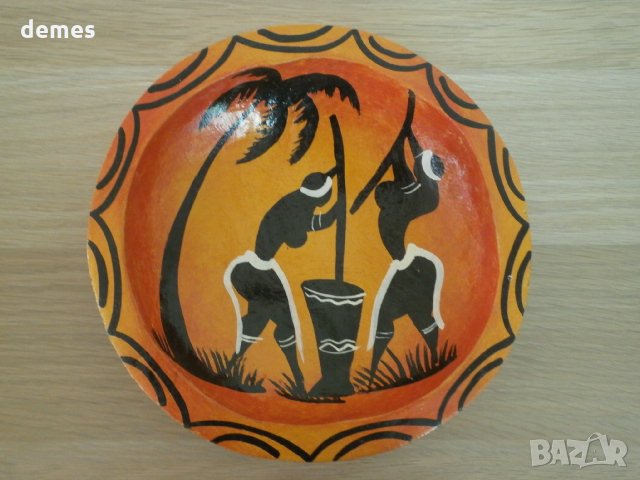 Рисувана купа от джакаранда , снимка 4 - Декорация за дома - 23347899