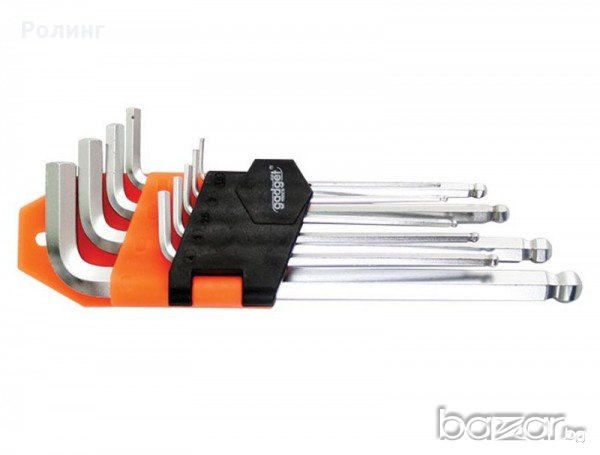 ШЕСТОГРАМИ С ТОПЧЕ 1,5-10ММ 9БР КЪСИ CR-V GD №390152