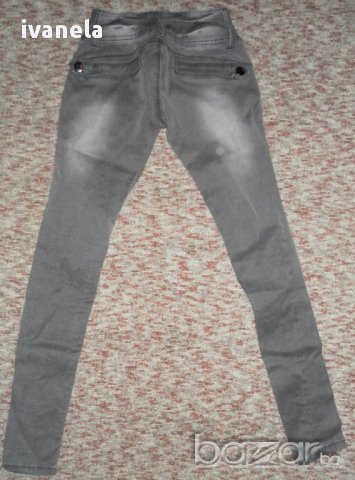 Сиви слим дънки, снимка 2 - Дънки - 11954093