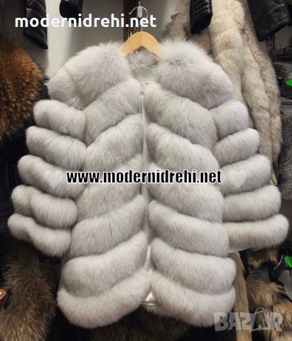 Дамско зимно палто от лисица код 044, снимка 1 - Палта, манта - 24340388