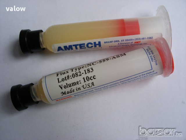 Amtech Nc-559-asm Професионална flux флюс паста за запояване, снимка 3 - Други инструменти - 9863671