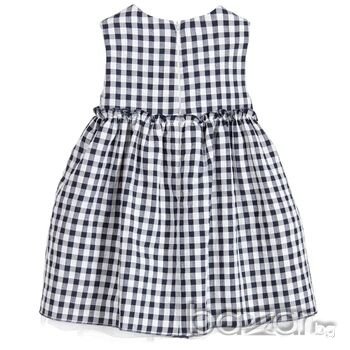 Ново!Детска рокля (каре), снимка 2 - Детски рокли и поли - 19695486