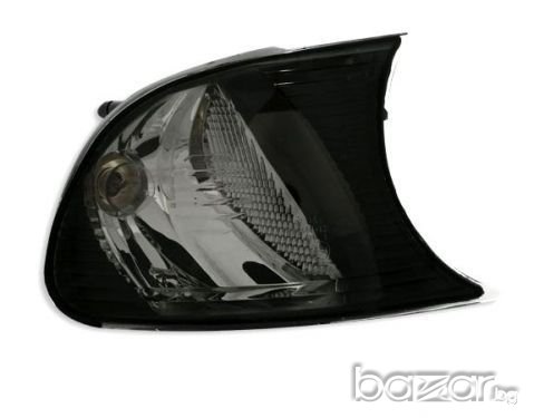 Кристални мигачи до фара BMW E46 купе / кабрио (01-03) - опушени, снимка 2 - Аксесоари и консумативи - 21165662