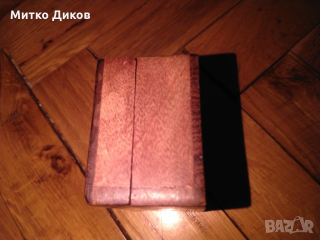Малка дървена кутия дърворезба център, снимка 4 - Декорация за дома - 24590460