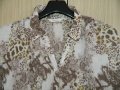 Нова дамска блуза тип плисе марка Daxon за едри или бременни дами , снимка 2