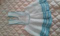 Детска ръчно плетена пола