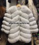 Дамско зимно палто от лисица код 044, снимка 1 - Палта, манта - 24340388
