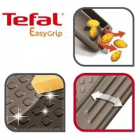 Тава Tefal Easy Grip / 26.5 X 36 cm, снимка 5 - Съдове за готвене - 21337866