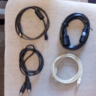 Различни видове аудио кабели, HDMI, захранващи кабели и USB кабели, снимка 1 - Други - 13434974