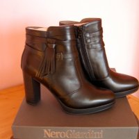 Нова цена 200 лв. Дамски обувки NERO GIARDINI 38 номер , снимка 1 - Дамски боти - 20961846