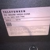 Ретро колекция telefunken tc450m high com-deck-germany-внос швеицария, снимка 16 - Ресийвъри, усилватели, смесителни пултове - 17948425