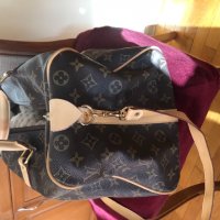 Чанта естествена кожа Louis Vuitton , снимка 4 - Чанти - 24575367