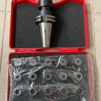 Комплект цанги с цанго държач ER25 от ф2 до ф16 (15 броя в комплект) , снимка 1 - Други инструменти - 23851397