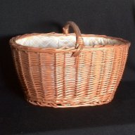 Винтидж голяма кошница, снимка 3 - Антикварни и старинни предмети - 14386475