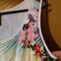 Дам.рокля-"COLOURS"-/вискоза/-цвят-шарена. Закупена от Италия., снимка 7 - Рокли - 22610548