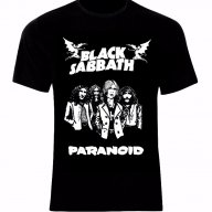  Black Sabbath Paranoid Тениска Мъжка/Дамска S до 2XL, снимка 1 - Тениски - 14035070