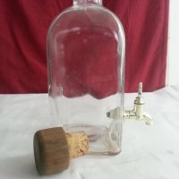 бутилка с канюла, снимка 3 - Антикварни и старинни предмети - 20839878