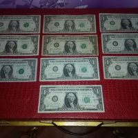 банкнота от 1 долар-1963 до 2017 г., снимка 1 - Нумизматика и бонистика - 19284768