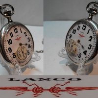 Железничарски джобен часовник LANCO, снимка 6 - Джобни - 19305705