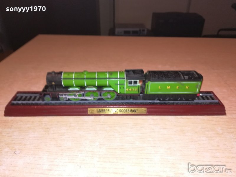 lner flying scotsman-ретро колекция-внос швеицария-30х6х5см, снимка 1