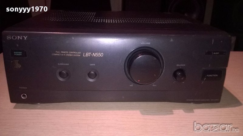 Sony tan-n500 power amplifier-внос швеицария, снимка 1
