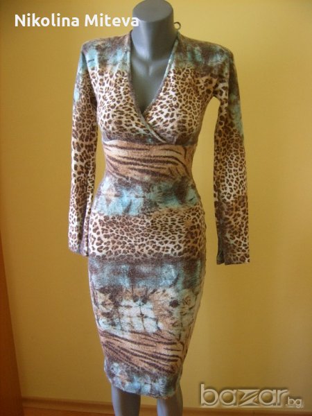 Рокля от вълнено трико, снимка 1