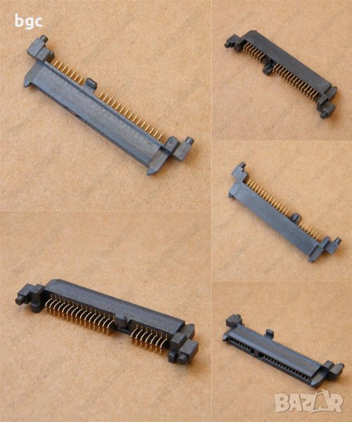 Преходник Конектор Адаптер на Диск за Лаптоп Dell Vostro 1014 1088 1015 A840 A860 и други, снимка 1